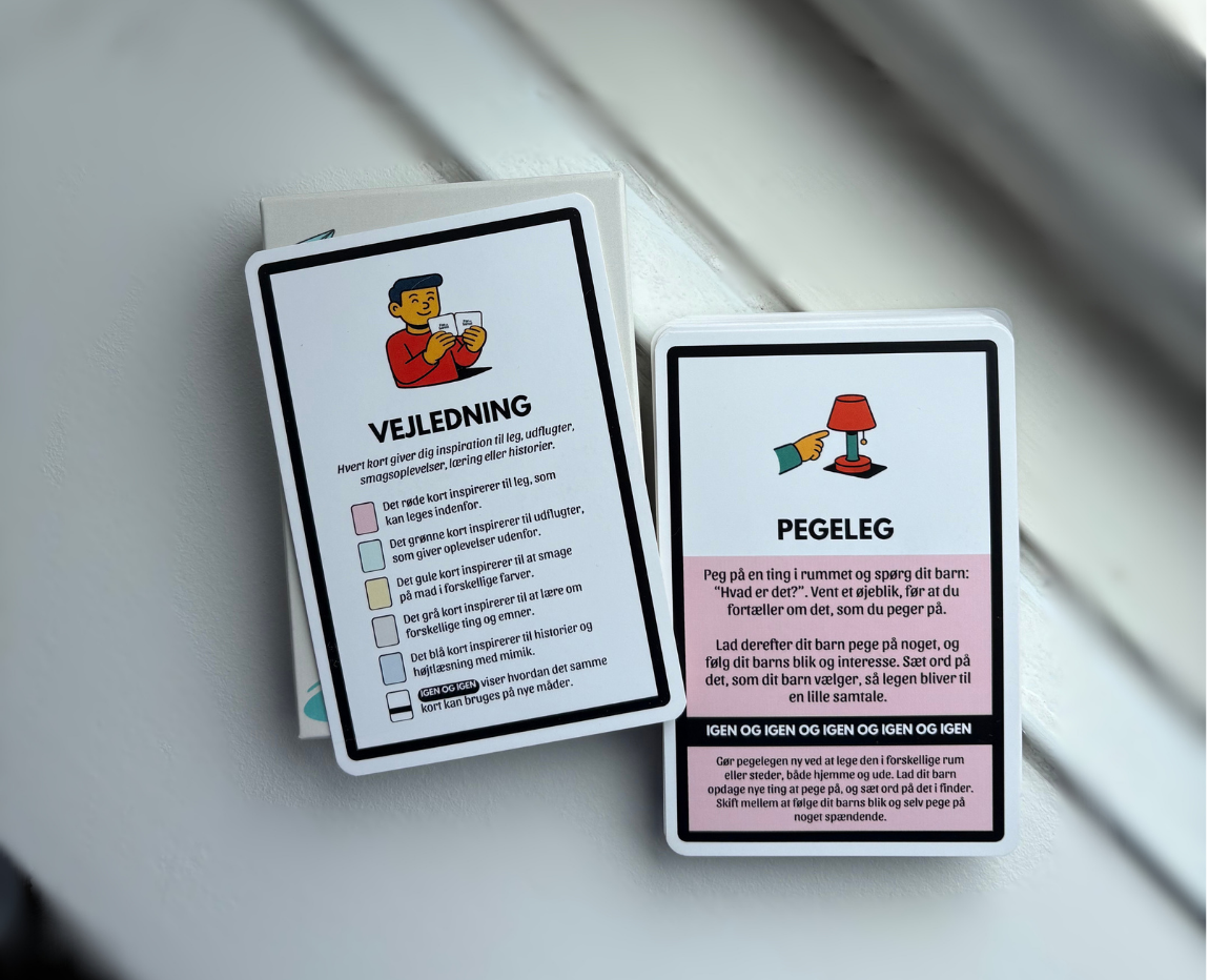 Pappa på föräldraledighet – Inspirationskort